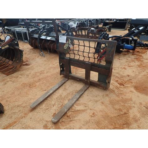 used bobcat skid steer forks|bobcat with forklift attachment.